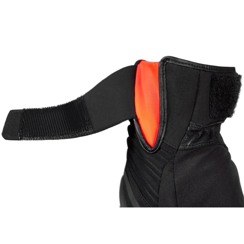 Moottoripyöräilykäsineet Seventy Degrees SD-T13 Aspen Light musta ja punainen