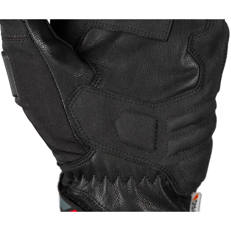 Moottoripyöräilykäsineet Seventy Degrees SD-T13 Aspen Light musta ja punainen