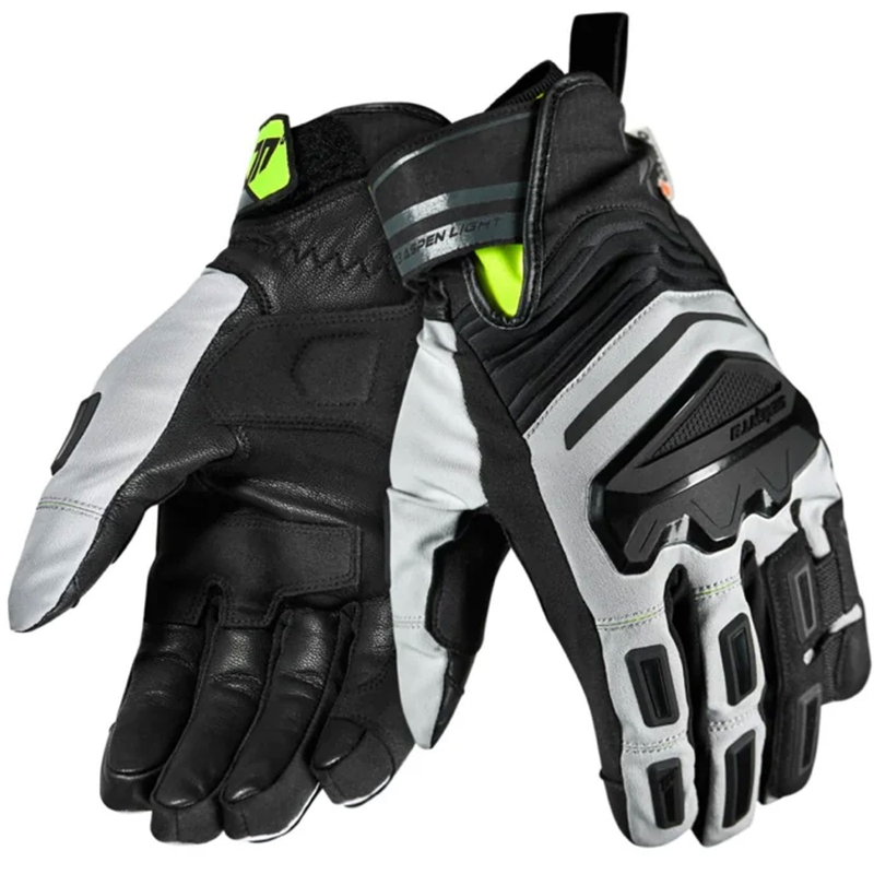 Rukavice na motorku Seventy Degrees SD-T13 Aspen Light černo-šedo-fluo žluté