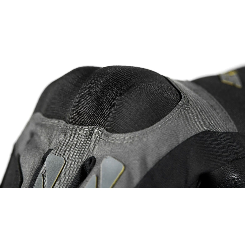 Moottoripyöräilyhanskat Seventy Degrees SD-T55 Atak musta-fluo keltainen