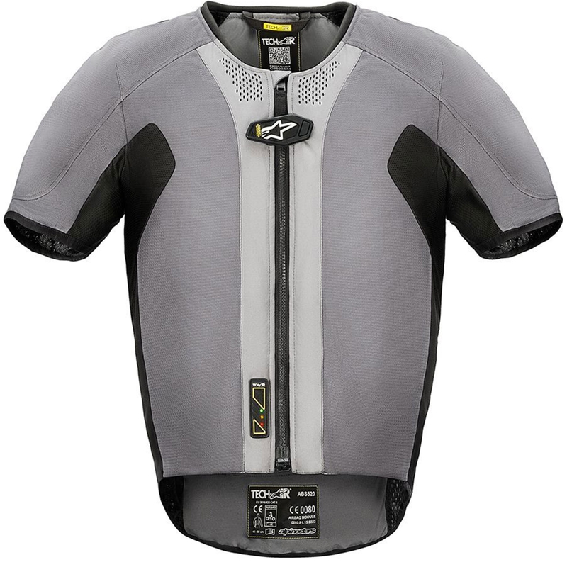 Turvatyynyliivi Alpinestars TECH-AIR®5-järjestelmä harmaa-musta