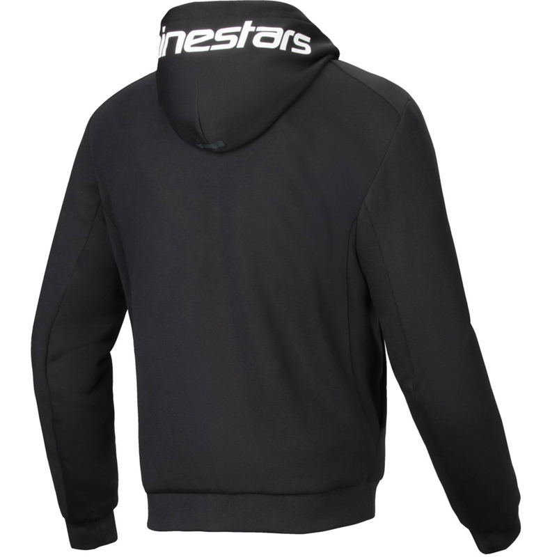 Alpinestars Chrome V2 Sport Mustavalkoinen moottoripyöräily huppari