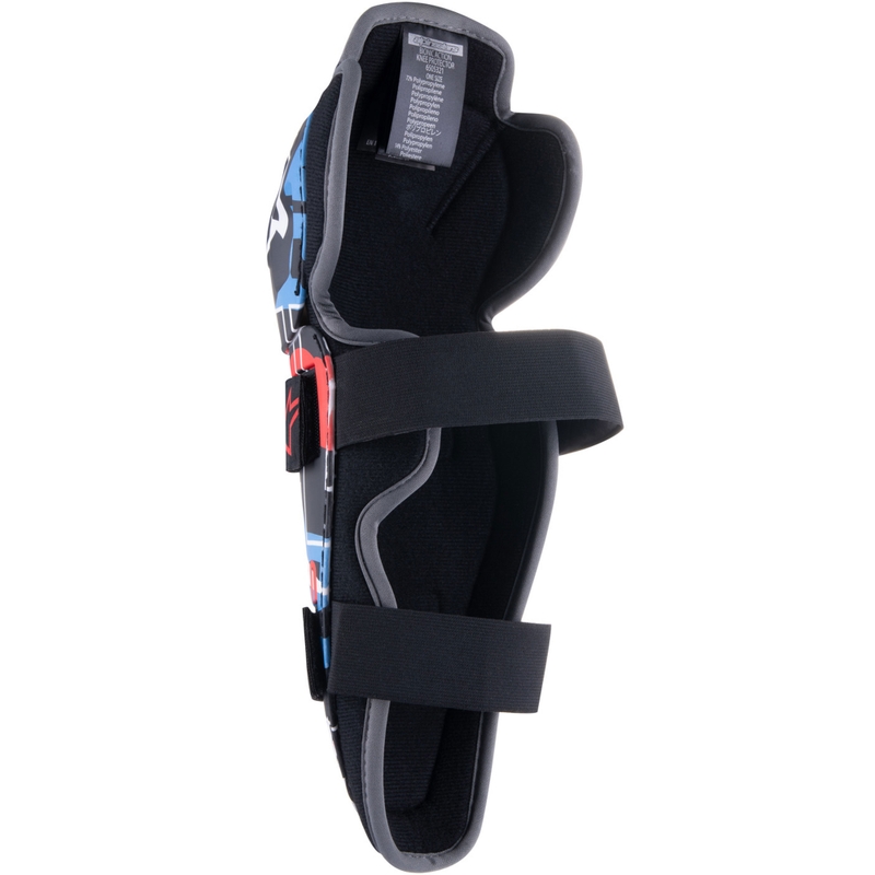 Alpinestars Bionic Action FQ20 mustat ja punaiset polvisuojat.