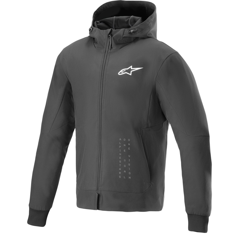 Alpinestars Radium Tech huppari musta ja valkoinen
