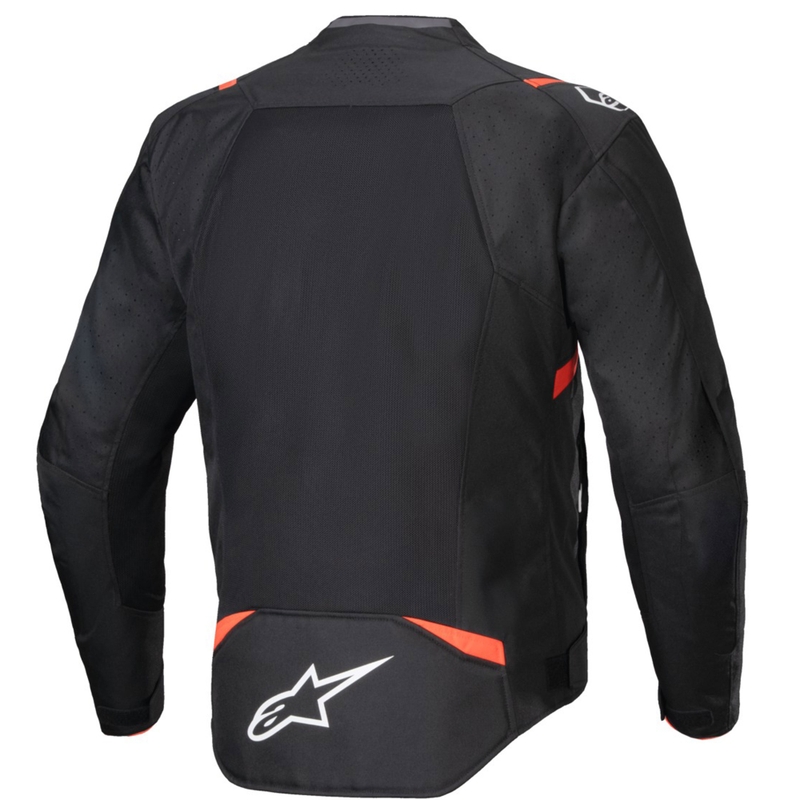 Alpinestars T-SPS Air V2 moottoripyörätakki musta-fluo-punainen