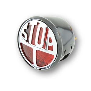 LED-takavalo Highsider Smart musta-punainen