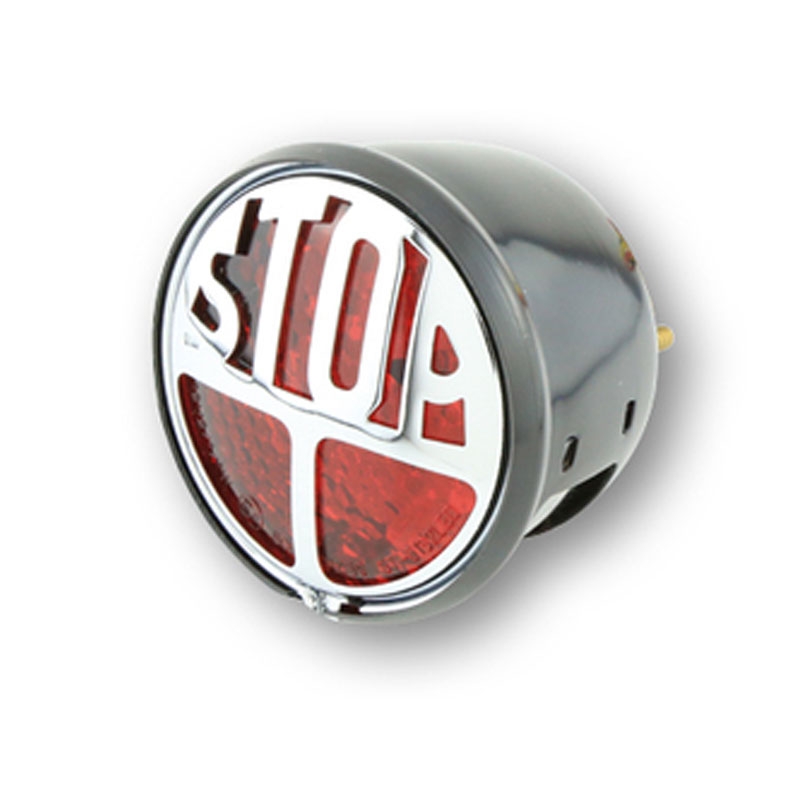 LED-takavalo Highsider Smart musta-punainen