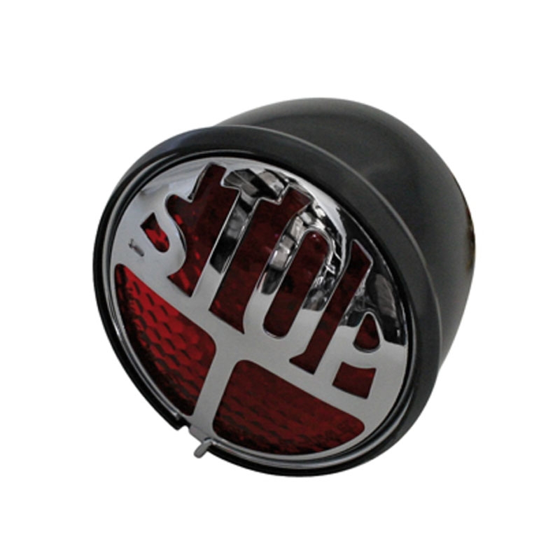 LED-takavalo Highsider Smart musta-punainen