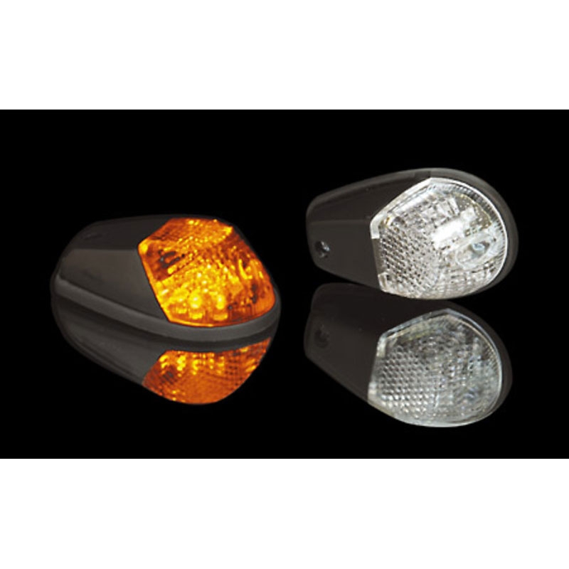 Highsider Smart LED Musta ja kirkas moottoripyörän vilkku