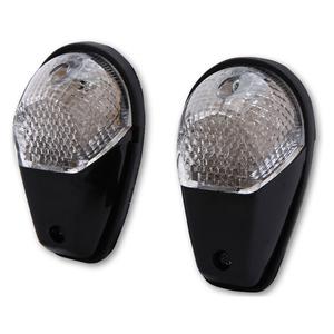 Highsider Smart LED Musta ja kirkas moottoripyörän vilkku