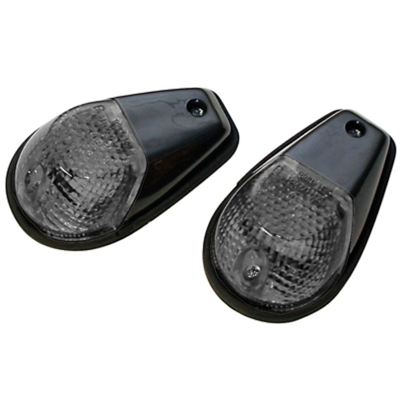 Highsider Smart 12V/21W musta / savu moottoripyörän vilkkuvalo