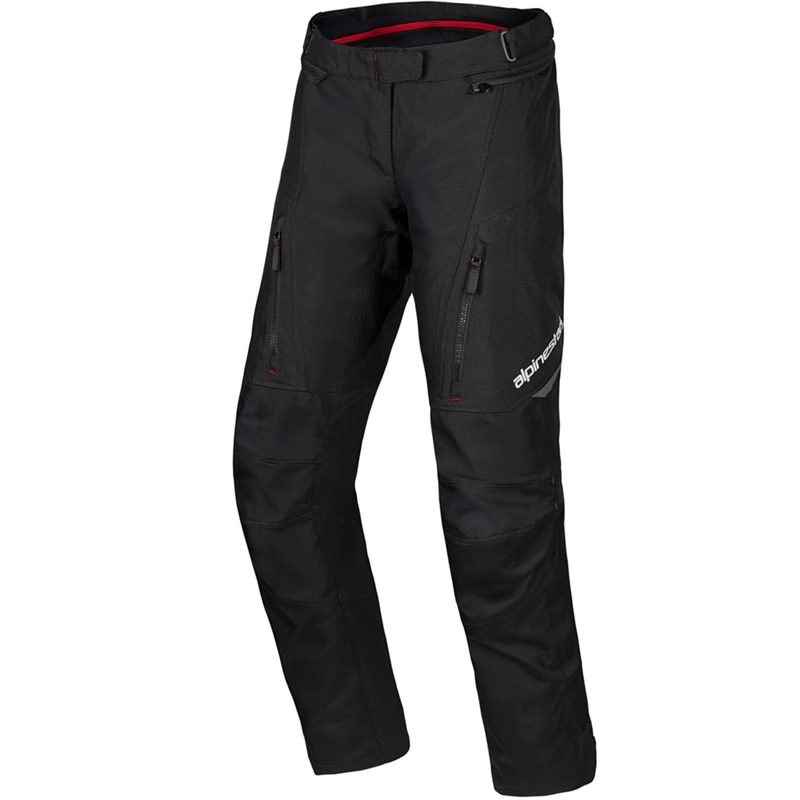 Alpinestars ST-1 Vedenpitävät moottoripyöräilyhousut Honda Collection Musta ja punainen