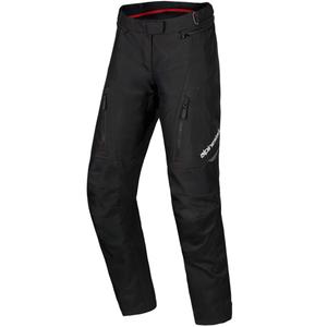 Naisten Alpinestars Stella ST-1 vedenpitävät moottoripyöräilyhousut Honda Collection Musta ja punainen