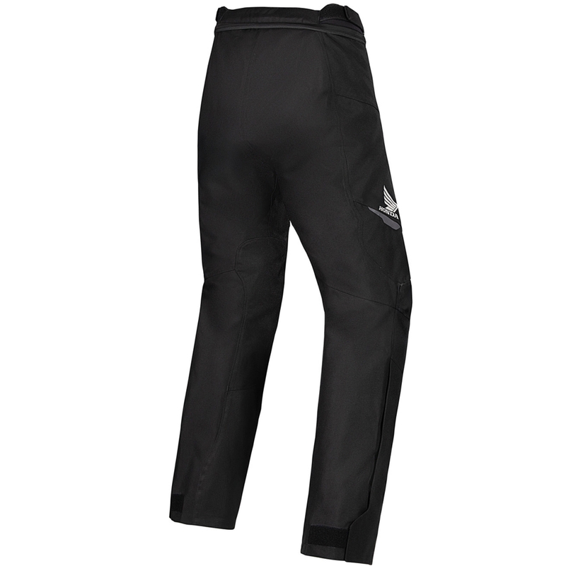 Naisten Alpinestars Stella ST-1 vedenpitävät moottoripyöräilyhousut Honda Collection Musta ja punainen