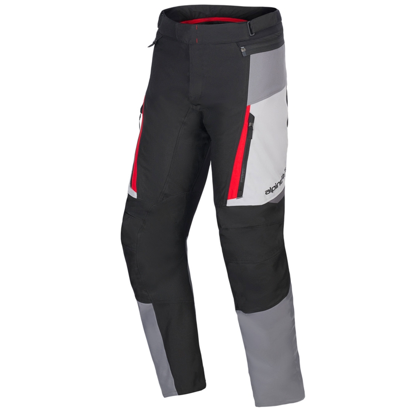 Naisten Alpinestars Stella ST-1 vedenpitävät moottoripyöräilyhousut Honda Collection Harmaa-Tummanharmaa-Musta-Punainen
