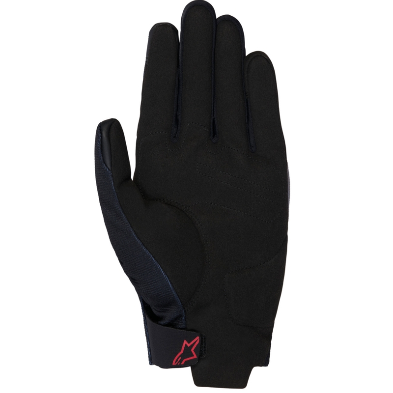 Alpinestars Reef V2 moottoripyöräilykäsineet Honda musta-punainen-harmaa