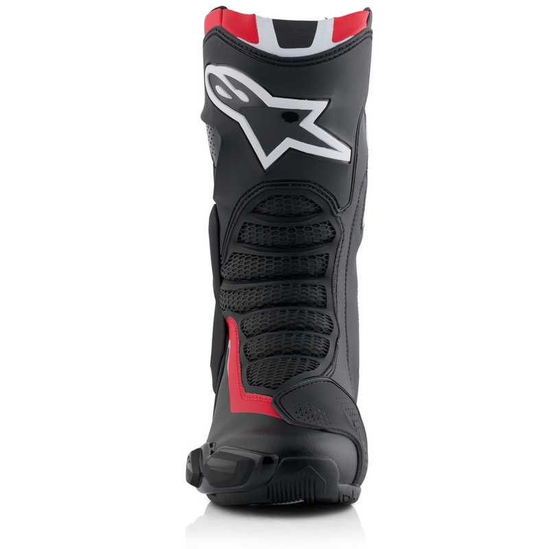 Alpinestars SMX-6 V3 moottoripyöräsaappaat Honda collection musta-punainen-valkoinen