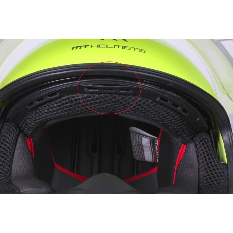 Integrální přilba na motorku MT Thunder 3 SV fluo žlutá - II. jakost