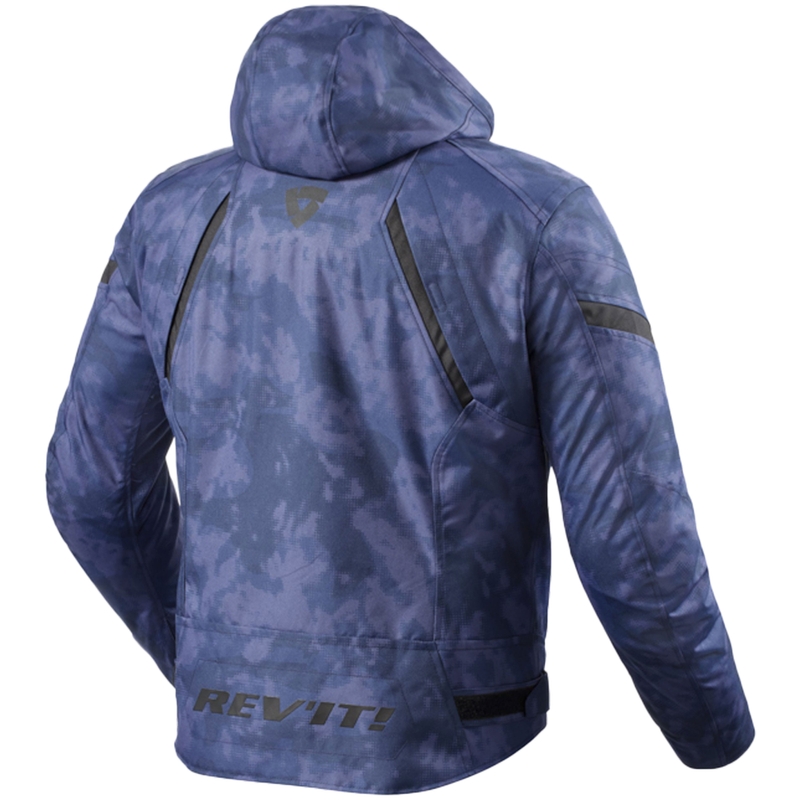 Revit Flare 3 H2O camo sininen moottoripyörätakki