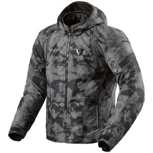 Revit Flare 3 H2O camo tummanharmaa moottoripyörätakki