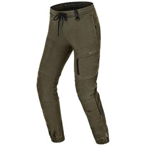 Naisten moottoripyörähousut Shima Joggsy khaki