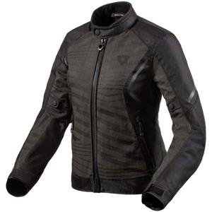 Naisten Revit Torque 2 H2O moottoripyöräily takki musta-antrasiitti