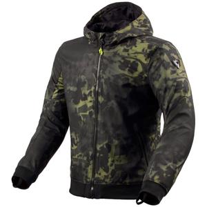 Softshell-takki Revit Saros WB musta-tummanvihreä