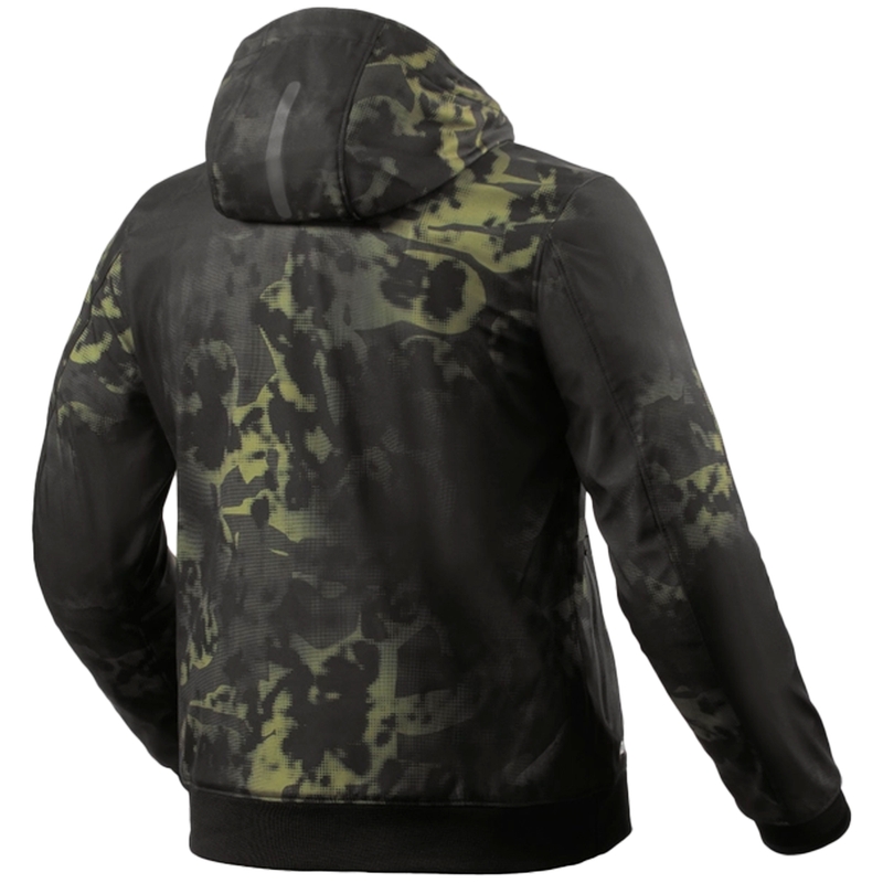 Softshell-takki Revit Saros WB musta-tummanvihreä
