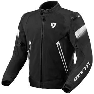 Revit Control Air H2O moottoripyörätakki musta ja valkoinen