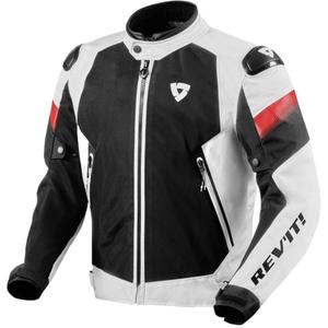 Revit Control Air H2O moottoripyörätakki musta ja valkoinen