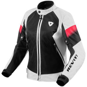 Revit Control Air H2O Naisten moottoripyöräily takki Musta ja valkoinen