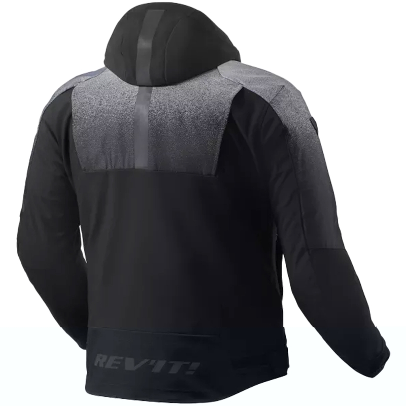 Revit Epsilon H2O musta-harmaa moottoripyörätakki