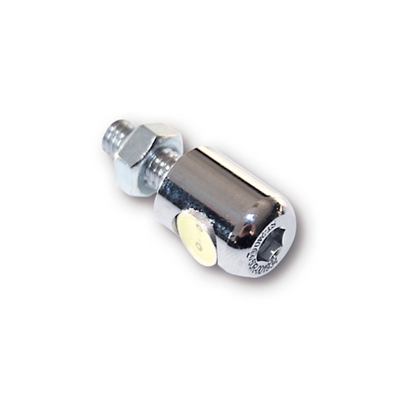 LED rekisterikilven valo Highsider Smart kromi