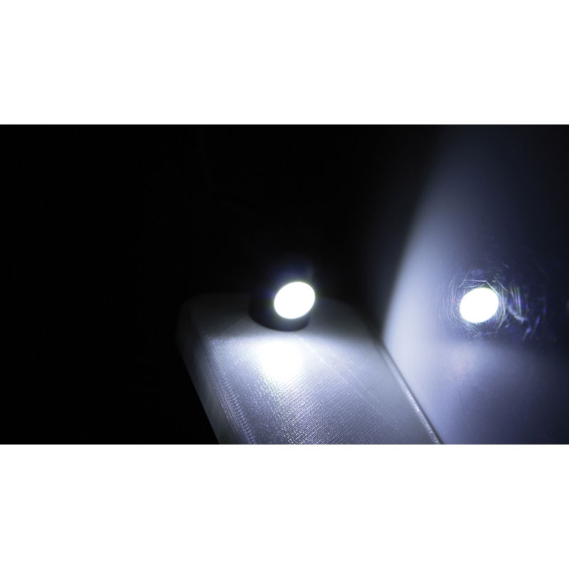 Highsider Smart musta LED rekisterikilven valo