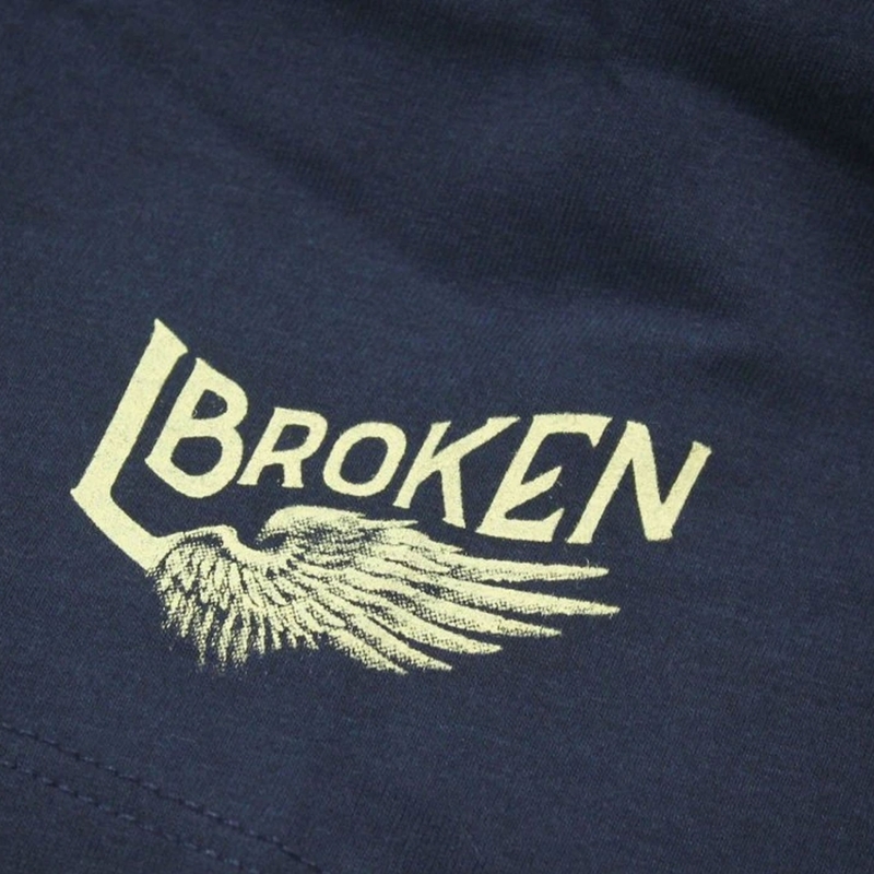 T-paita Yakuza Premium Broken Legend - Finisher tumman sininen