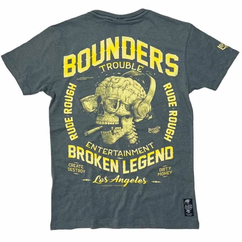 T-paita Yakuza Premium Broken Legend - Bounders turkoosi värinen