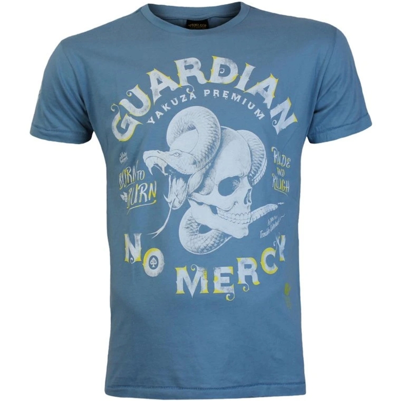 T-paita Yakuza Premium Guardian No Mercy sininen