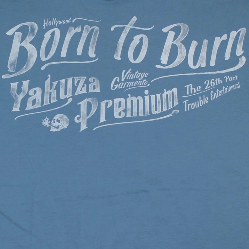 T-paita Yakuza Premium Guardian No Mercy sininen