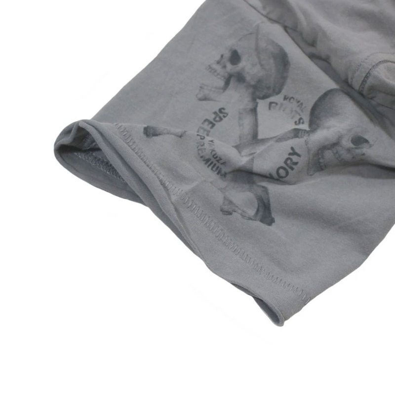 T-paita Yakuza Premium Rude and Rough Born to Burn - Los Angeles grey - Los Angeles harmaa