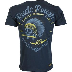 T-paita Yakuza Premium Rude and Rough - Los Angeles tumman sininen