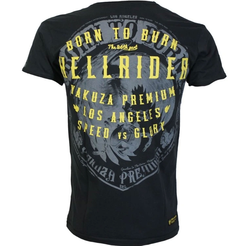 T-paita Yakuza Premium Hellrider musta