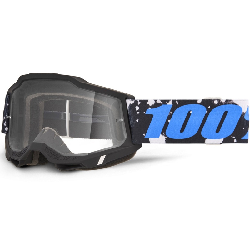 Motocross-lasit 100% Accuri 2 Callisto kirkkaalla pleksillä 100% Accuri 2 Callisto kirkas pleksi