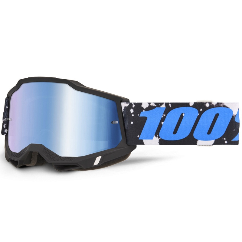 Motocross-lasit 100% Accuri 2 Callisto, sininen pleksi