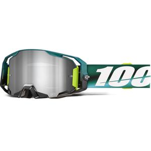 100% ARmatic Polarity motocross-lasit hopeisella pleksillä.
