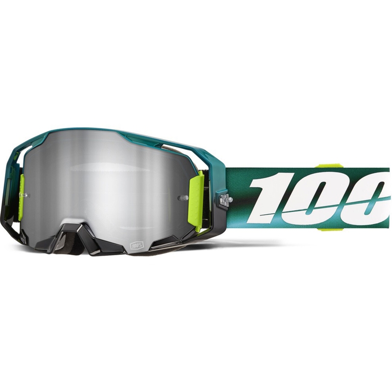 100% ARmatic Polarity motocross-lasit hopeisella pleksillä.