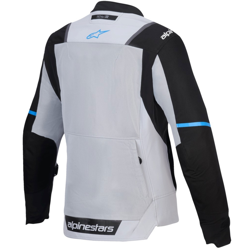 Alpinestars Stella ST-2 Air Naisten moottoripyöräily takki vaaleanharmaa ja musta