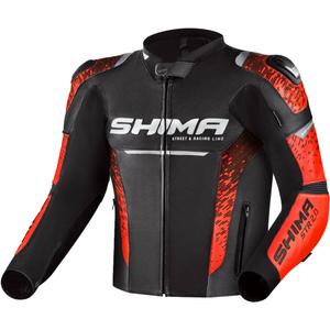 Shima STR 2.0 fluo-punainen moottoripyörätakki
