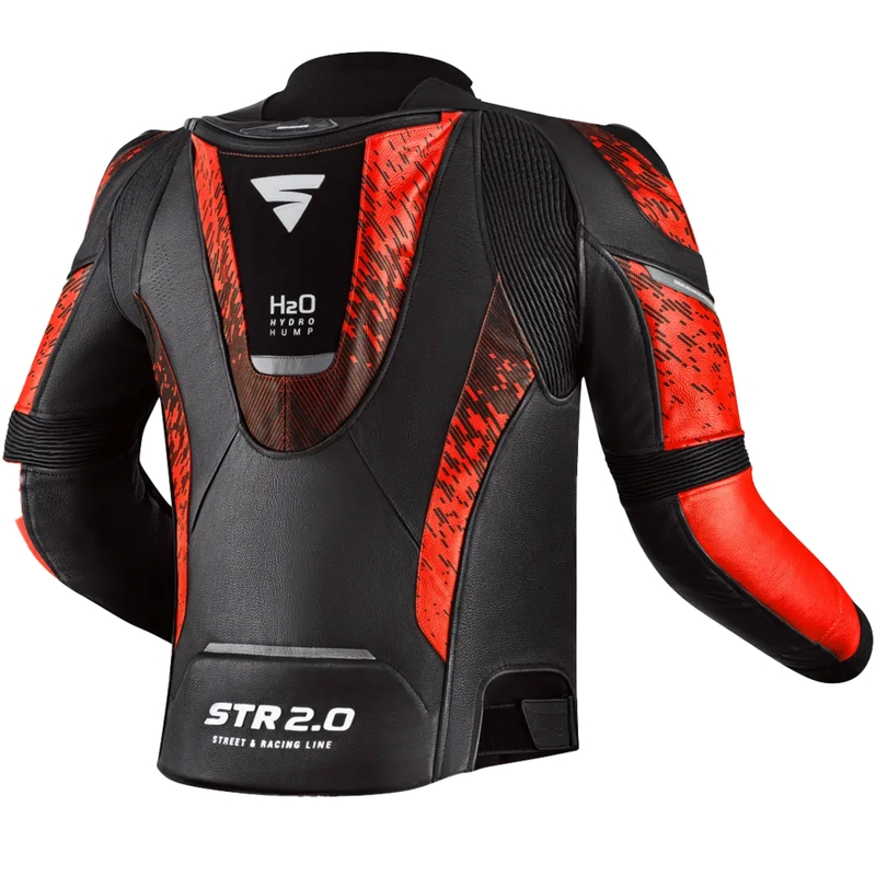 Shima STR 2.0 fluo-punainen moottoripyörätakki