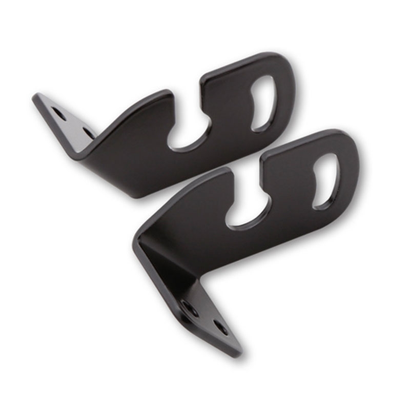 Pidike alkuperäisille Highsider Pro -valaisimille Aprilia/BMW/Triumph/Yamaha rekisterikilviin musta