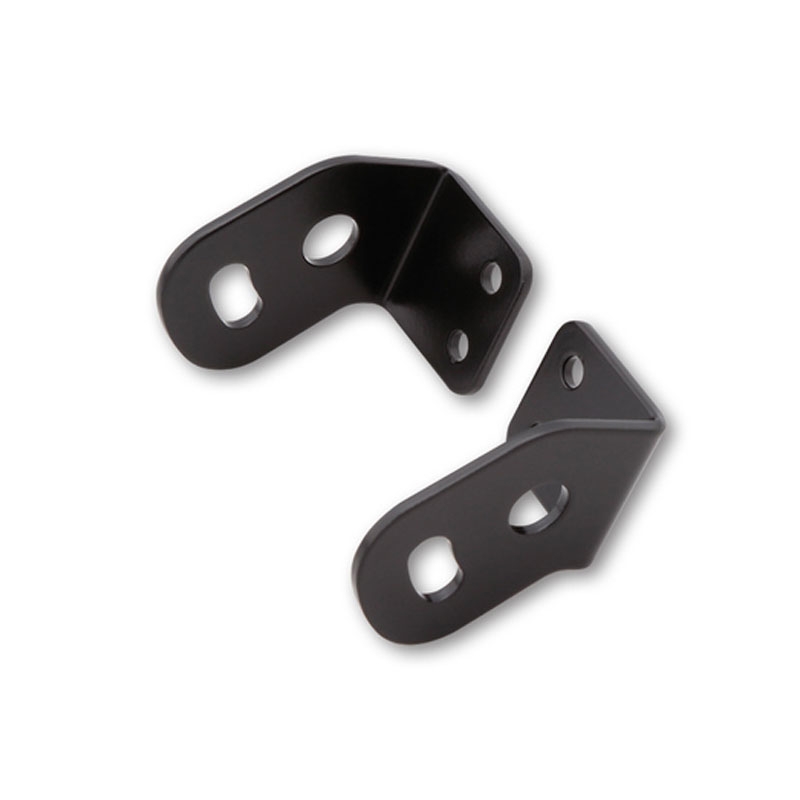 Alkuperäisten Highsider Pro -valaisimien pidike Triumph 15:lle musta.